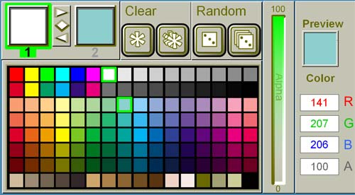 HM2 Color Selection