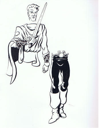 Early HeroMachine character design 1