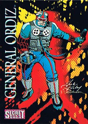 Jack Kirby’s General Ortiz