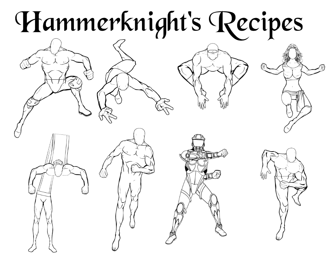 flying-pose | HeroMachine Character Portrait Creator