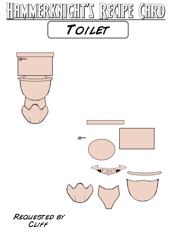 Toilet recipe