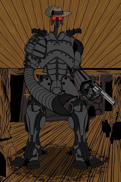 Rozenstal-cowboy robot