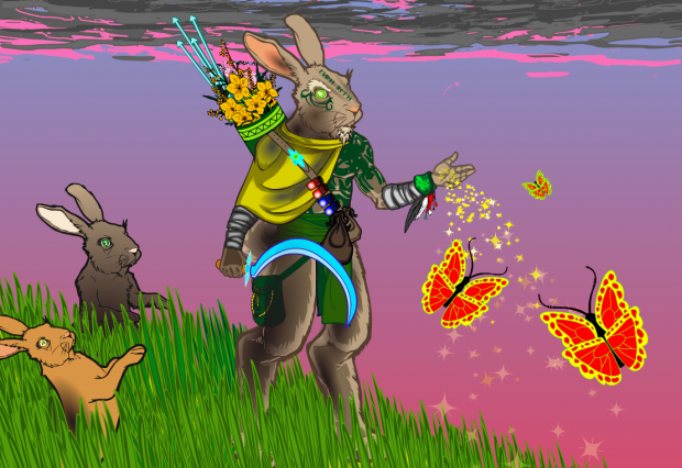 Meniukas-Rabbit shaman