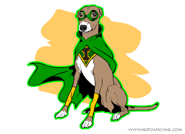 In brightest day, in blackest night, no tasty snack shall escape his sight!