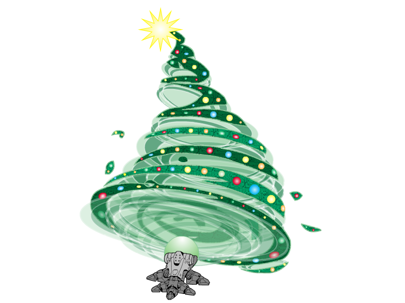 Sci-Fi Christmas Tree