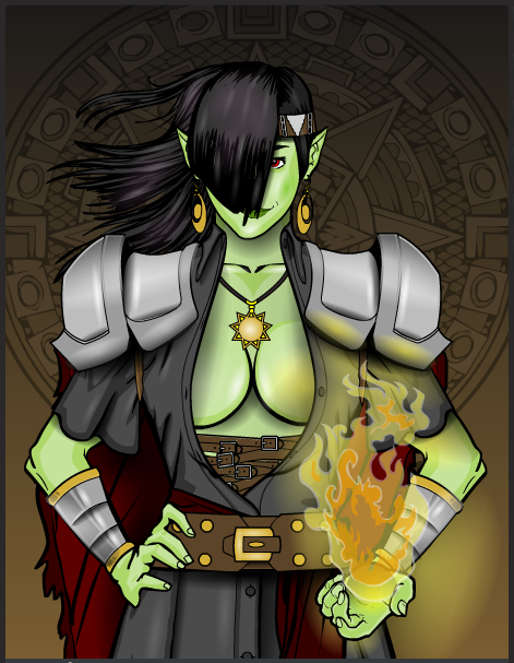 169 SUperfly30- Orc Sorceress