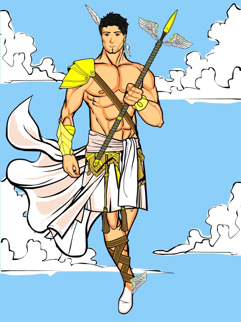 Hermes Greek God Costume